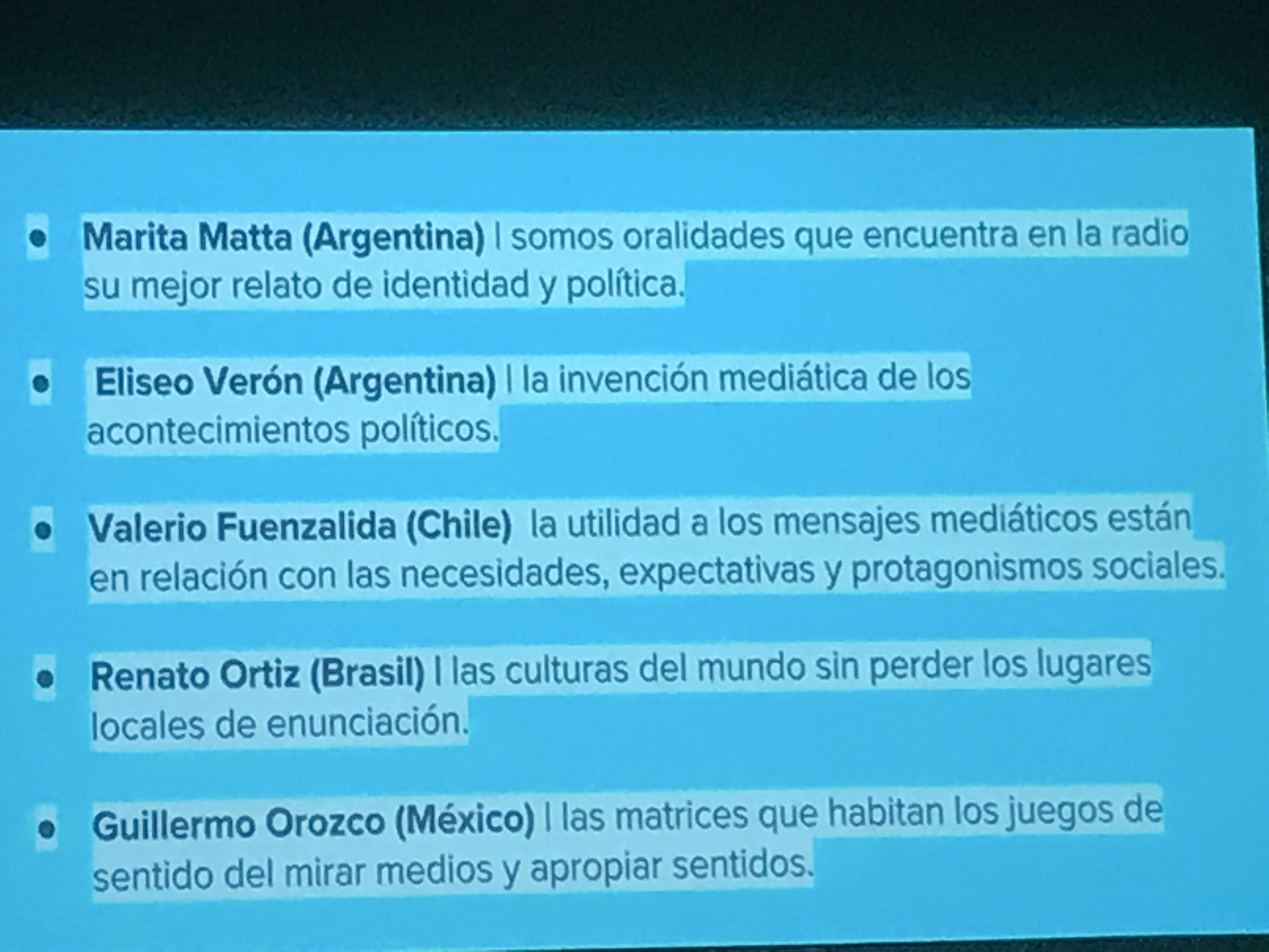 Latin American scholars 1